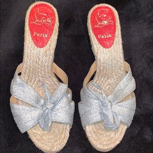 Authentic Christian Louboutin Espadrilles👌🏼